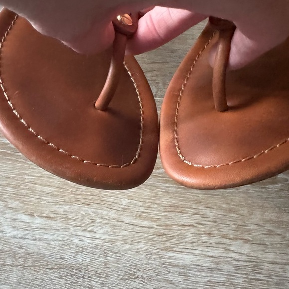 Women's Tory Burch Brown Leather Miller Sandals 8.5 - Picture 4 of 10